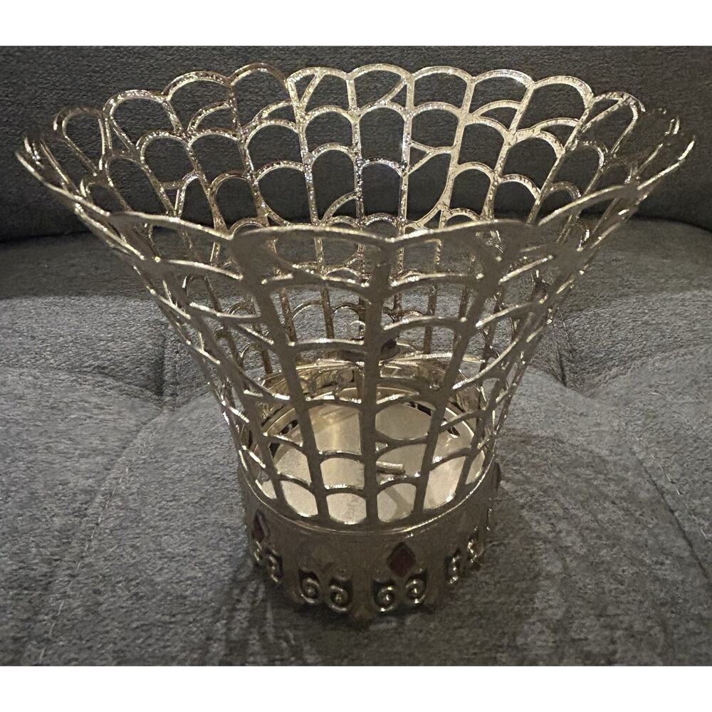 New Bath and Body Works Spider Web Single Wick Candle Holder - Picture 3 of 5